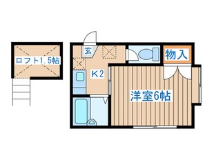 メゾンアトリーの物件間取画像